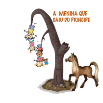 A MENINA QUE CAIU DO PRÍNCIPE. Writing, Stor, telling, Children's Illustration, Creating with Kids, and Narrative project by Katia Sentinaro - 07.01.2021