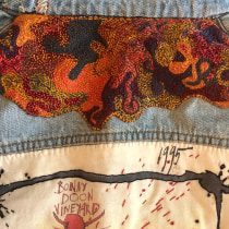 My project in Embroidery: Clothing Repair course. Un proyecto de Moda, Bordado, Costura, DIY, Upc y cling de diane - 19.07.2021
