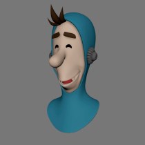 Mi Proyecto del curso: Rigging: articulación facial de un personaje 3D. Projekt z dziedziny 3D,  Animacja, Projektowanie postaci, Rigging, Animacja postaci, Animacje 3D i Projektowanie postaci 3D użytkownika Camila Trujillo - 25.07.2021