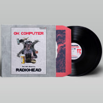 Radiohead - OK Computer (by @matheusffo_). Un progetto di Direzione artistica, Br, ing, Br, identit, Graphic design, Packaging e Collage di Matheus Fernandes - 09.08.2021