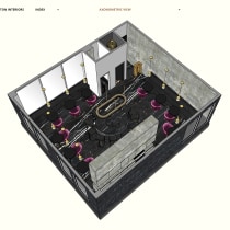 Vibes Restaurant. Projekt z dziedziny Architektura wnętrz, Projektowanie wnętrz,  Modelowanie 3D,  Projektowanie 3D i Dekoracja wnętrz użytkownika Victoria Scranton - 09.08.2021