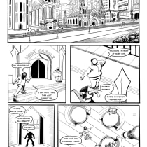 Mi Proyecto del curso:  Narrativa visual para cómics: ilustra tu universo. Traditional illustration, Comic, Stor, board, and Narrative project by Sebastian Chalela - 08.17.2021