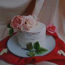 Mi Proyecto del curso: Flores de azúcar para cake design Ein Projekt aus dem Bereich Design, DIY und Kochkunst von javiera cisternas - 17.08.2021