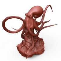 Mi Proyecto del curso: Escultura digital de criaturas fantásticas con ZBrush. Un proyecto de 3D, Modelado 3D y Diseño de personajes 3D de Amber Macias - 13.06.2021