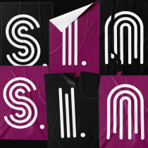 S.I.A Dj/Producer. Un proyecto de Diseño, Dirección de arte, Br, ing e Identidad, Lettering, Lettering digital y Diseño digital de Henrique Ferreira - 20.04.2021