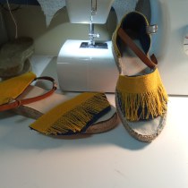 Mi Proyecto del curso: Diseño y confección de alpargatas. Un proyecto de Diseño de complementos, Artesanía, Moda, Diseño de calzado y Tejido de Maria Isabel Torres Torres - 20.09.2021