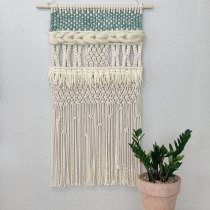 My project in Introduction to Macramé: Creation of a Decorative Tapestry course. Accessor, Design, Arts, Crafts, Interior Design, Decoration, Fiber Arts, and Macramé project by Minjeong Kim - 09.14.2021