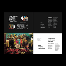 The Most Iconic Album Covers | Editorial Design. Design, UX / UI, Design editorial, Design gráfico, e Design digital projeto de Gabriel Castilho Mendes - 20.09.2021
