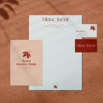 My project in Design of a Captivating Corporate Stationery Set course. Br, ing, Identit, Graphic Design, and Packaging project by Bianca Nicolescu - 10.02.2021