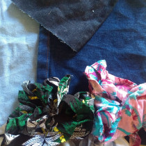 Meu projeto do curso: Bordado: conserto de roupas. Fashion, Embroider, Sewing, DIY, Upc, and cling project by Eliane Vieira - 10.08.2021