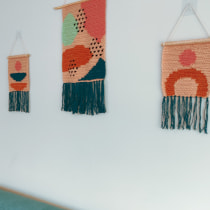 Mi Proyecto del curso: Intarsia crochet: teje tus propios tapices. Fashion, Decoration, Fiber Arts, DIY, and Crochet project by Pamela VO - 10.10.2021