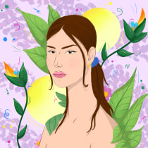 My project in Illustrated Portraits: Adobe Fresco for Beginners course. Digital Illustration, and Portrait Illustration project by martinagiorgianni - 10.10.2021