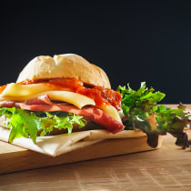 Sandwich first trial. Un proyecto de Fotografía gastronómica de sonia_munte - 19.10.2021