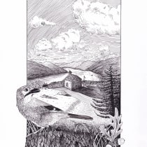 My project in Dip Pen and Ink Illustration: Capturing The Natural World course. Sketching, Drawing, Artistic Drawing, Sketchbook, Ink Illustration, and Naturalistic Illustration project by Manuela Naomi - 10.30.2021