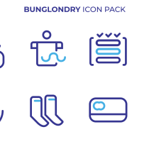Bunglondry - My project in Introduction to Icon Design course. Un proyecto de Br, ing e Identidad, Diseño gráfico, Señalética, Diseño de iconos y Diseño de pictogramas de Joko Susilo - 05.11.2021