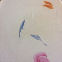 Mi Proyecto del curso: Técnicas de pintura en seda. Un proyecto de Moda, Pintura, Diseño de moda, Ilustración textil, DIY y Teñido Textil de Silvia Gimenez - 05.11.2021
