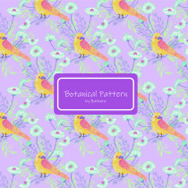 Botanical Pattern. Un proyecto de Pattern Design, Estampación e Ilustración textil de Barbara Henriquez - 16.11.2021
