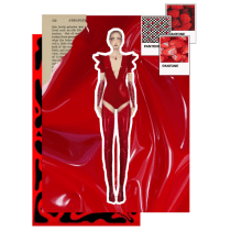 Meu projeto do curso: Estilismo e design de figurinos para apresentação em palcos. Un proyecto de Moda y Diseño de moda de katlyn fernanda de Oliveira Reis - 30.11.2021