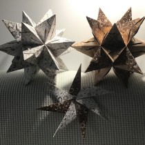 Mi Proyecto del curso: Creación de lámparas de origami con papel. Artesanato, Design e fabricação de móveis, Design de iluminação, Papercraft, Decoração de interiores, e DIY projeto de Mari Jiménez García - 08.12.2021