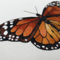 My project in Realistic Embroidery Techniques course. Traditional illustration, Embroider, and Textile Illustration project by svenjalouwho - 12.13.2021