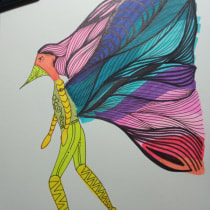 My project in Illustration Techniques to Unlock your Creativity course. Un proyecto de Diseño, Ilustración tradicional, Bellas Artes, Pintura, Creatividad, Creatividad con niños y Sketchbook de Indra Rinaldi - 16.12.2021