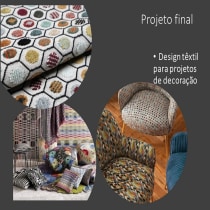 Meu projeto do curso: Design têxtil para projetos de decoração. Interior Design, Decoration, Interior Decoration, and Spatial Design project by anaferreira1966 - 12.19.2021