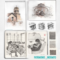My project in Illustrated Diary: Patrimonio_Indomito. Un projet de Illustration, Esquisse , Dessin, Carnet de croquis et Illustration d'encre de matiasaris95 - 20.12.2021