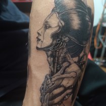 Meu projeto do curso: Técnicas de tatuagem blackwork com fine line. Projekt z dziedziny Projektowanie tatuaż użytkownika Marcelo Fonseca - 10.01.2022