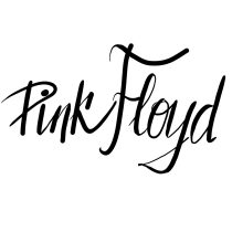 Pink Floyd en 1 minuto. Un proyecto de Caligrafía, Brush Painting y Estilos de caligrafía de Carles Ventura - 11.01.2022