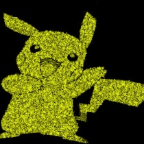 Coloured Pikachu. Motion Graphics, Multimídia, JavaScript, e Desenvolvimento de produto digital projeto de axel_j_solares - 12.01.2022