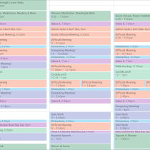 2 Weeks Calendar! . Creative Consulting, Design Management, and Marketing project by Hanoi Morillo - 01.13.2022