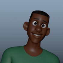 My Completed Character Expression Test . Un projet de 3D, Animation 3D, Modélisation 3D , et Conception de personnages 3D de J - 13.01.2022