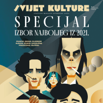 My project: Cover of monthly Culture supplement of Croatian daily newspaper Jutarnji list. Un proyecto de Ilustración tradicional, Diseño de personajes e Ilustración vectorial de Tomislav Botić - 12.12.2021