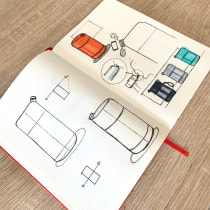 Mi Proyecto del curso: Introducción al sketching para diseño de producto. Un proyecto de Diseño, Bocetado y Sketchbook de Sabine Flores - 13.01.2022