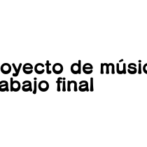 Mi Proyecto del curso: Introducción a la producción musical. Un proyecto de Música y Producción musical de Patricio Soto - 21.01.2022