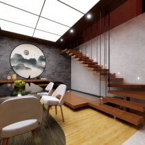 Casa Zen. Un proyecto de Arquitectura, Arquitectura interior, Diseño de iluminación y Arquitectura digital de M. Gerardo Rodríguez - 01.02.2022
