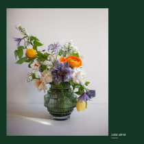 Mon projet du cours : Décor floral : compositions joyeuses et colorées. Un projet de Art floral et végétal de louise.lorthe - 16.02.2022