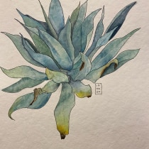 My project in Botanical Sketchbooking: A Meditative Approach course. Illustration, Sketching, Drawing, Watercolor Painting, Botanical Illustration, and Sketchbook project by pjwu93 - 02.16.2022
