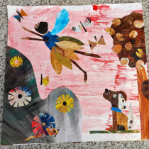 Il mio progetto del corso: Creazione di personaggi illustrati con carta. Un progetto di Illustrazione, Character design, Collage, Papercraft, Illustrazione infantile, Creatività con i bambini e Narrativa di Tosca D'Aprile - 22.02.2022