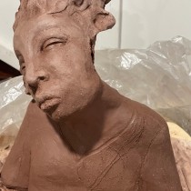 My project in Introduction to Clay Figurative Sculpture course. Un proyecto de Bellas Artes y Escultura de Heather Williams - 24.02.2022