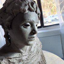 Mi Proyecto del curso: Introducción a la escultura figurativa con arcilla. Un proyecto de Bellas Artes y Escultura de Melva Orozco - 02.03.2022