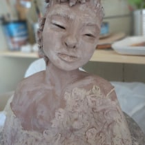 Mi Proyecto del curso: Introducción a la escultura figurativa con arcilla. Un proyecto de Bellas Artes y Escultura de Bibiana Puppo - 08.03.2022