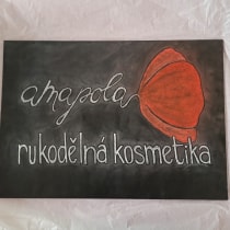 My project for course: Design and Creation of Chalkboard Lettering. Lettering, H, e Lettering projeto de Kristýna Alexová - 12.03.2022
