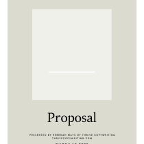My project for course: Writing a Winning Proposal: Land Your Dream Clients. Un proyecto de Publicidad, SEO, Redacción de contenidos		 y Business de Rebekah Mays - 18.03.2022
