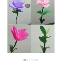 Mi Proyecto del curso: Técnicas para la creación de flores de papel. Un proyecto de Papercraft, Decoración de interiores y DIY de MORELBA SERRANO - 29.03.2022