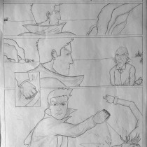 Meu projeto do curso: Desenho a lápis para quadrinhos de super-heróis. Ilustração tradicional, Comic, Desenho a lápis, e Desenho projeto de Telmo Coelho - 05.04.2022
