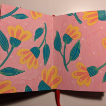 My project for course: Botanical Patterns in a Sketchbook: Conquer the Blank Page. Illustration, Pattern Design, Botanical Illustration, and Sketchbook project by lulu c'est bon - 04.26.2022