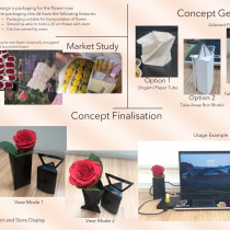 Multi-Purpose Rose Packaging. Un proyecto de Diseño, Consultoría creativa y Diseño de producto de Sharad Prateek Singh - 29.04.2022