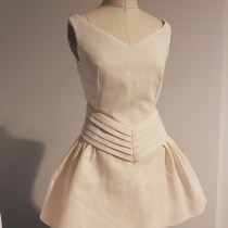 My project for course: Introduction to Fashion Draping: Create Custom Womenswear. Arts, Crafts, Fashion, Fashion Design, Sewing, Patternmaking, and Dressmaking project by joanna - 05.12.2022
