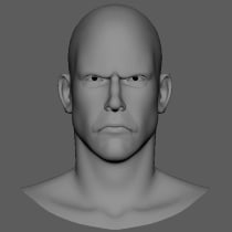 My project for course: Rigging: Facial Articulation of a 3D Character. Un projet de 3D, Animation, Conception de personnages, Rigging, Animation de personnages, Animation 3D , et Conception de personnages 3D de Alex Torres - 22.12.2019